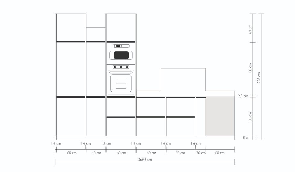 Laura and Louis' kitchen plan