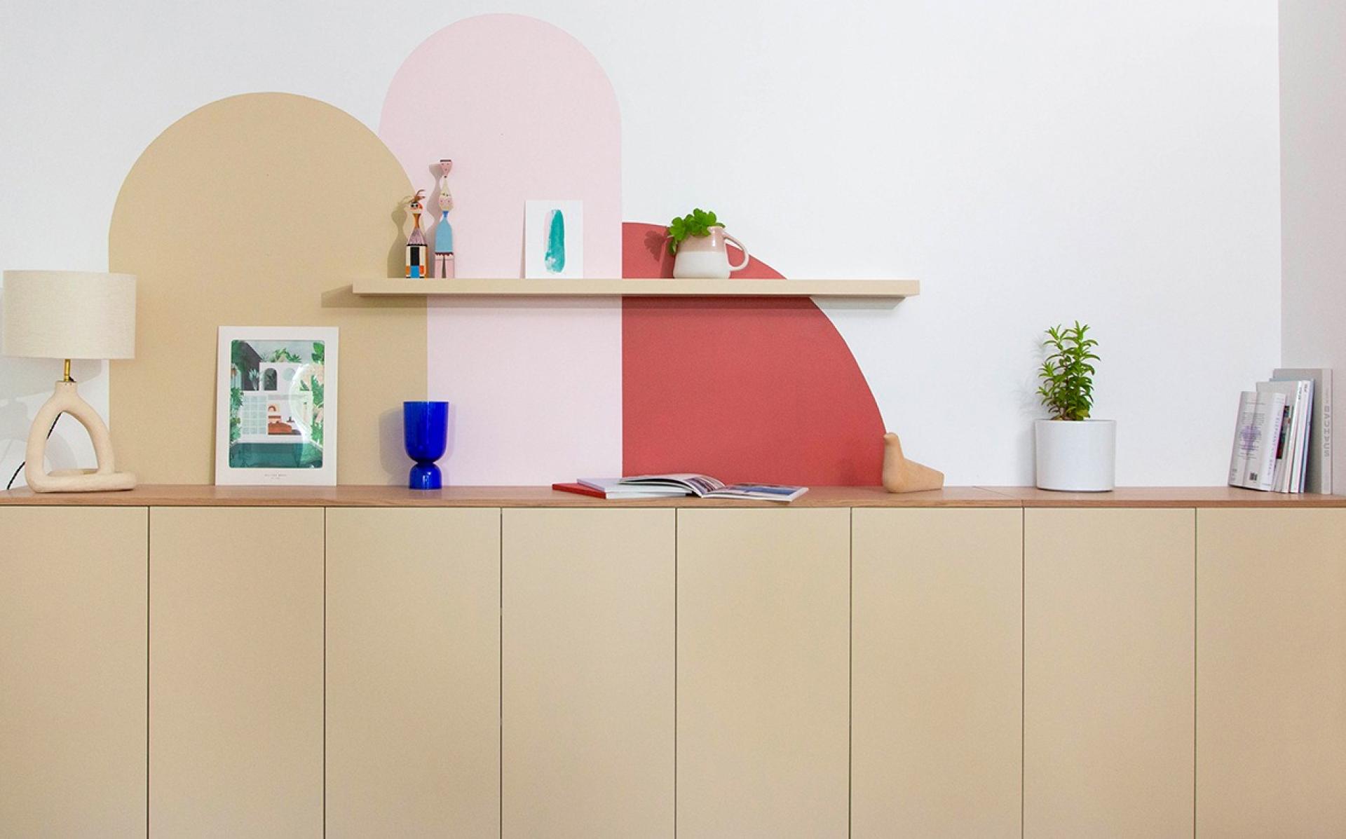 A Sable sideboard at Amandine & Nicolas' place